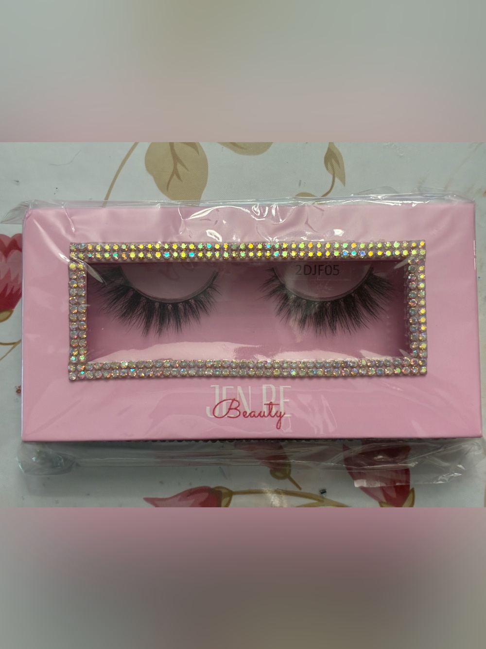 Pink 3D Dramatic False Eyelashes - 2DJF05